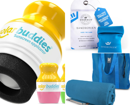 Beach Products That Actually Make Toddler Beach Days Easier cover photo collage