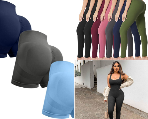 Best gym wear cover photo collage