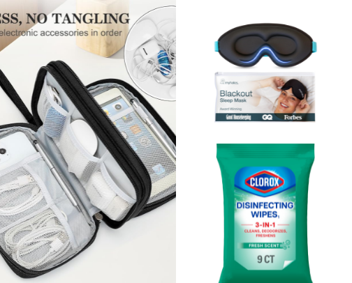 Travel Essential Items that can be useful cover photo collage