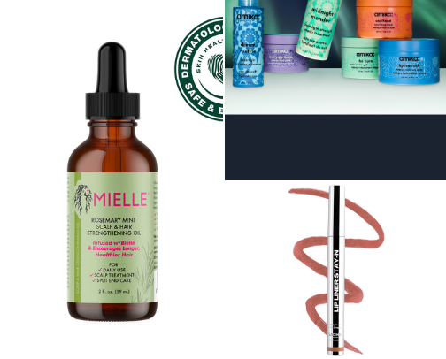 Glow up beauty essentials cover photo collage