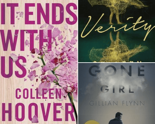 Top 3 books of the year 🍷 cover photo collage