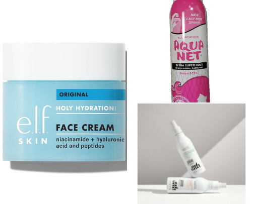 My favorite beauty recs cover photo collage
