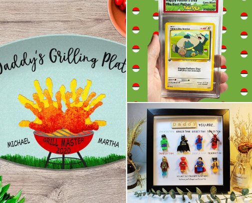 Fun Father’s Day gifts cover photo collage