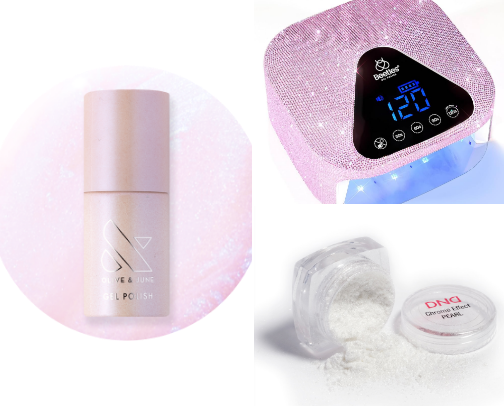 Everything you need to do gel nails at home 💅🏼 cover photo collage