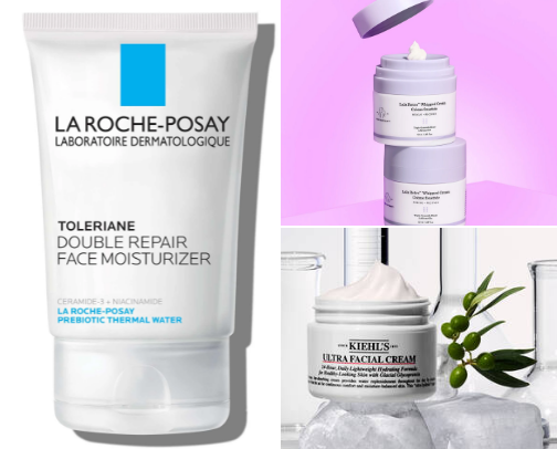Fave skin care for dry skin🤗 cover photo collage