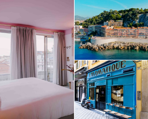 Spend a Perfect 72 Hours in Nice cover photo collage