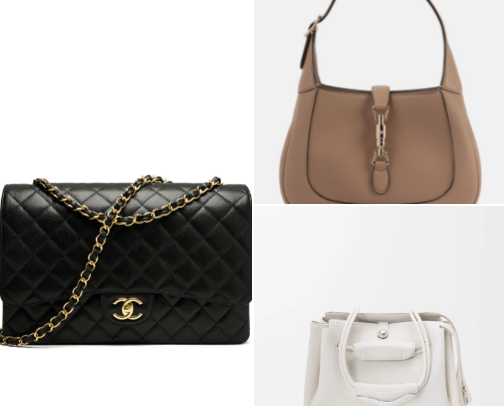 Favourite designer bags cover photo collage