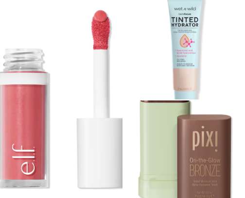 Favorite Drugstore Makeup cover photo collage