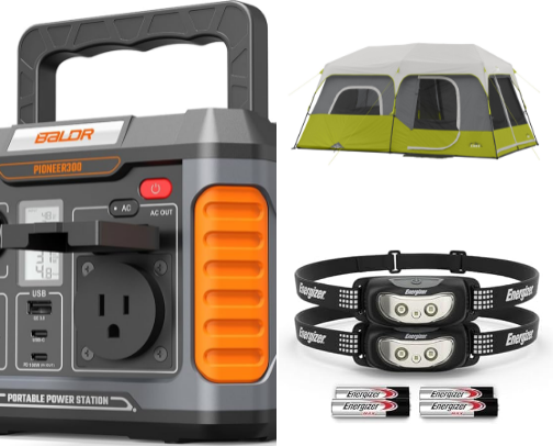 What I Take Camping cover photo collage