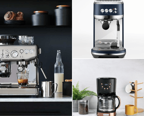 Coffee, Lattes and Espresso cover photo collage