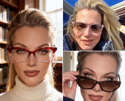 Favorite sunglasses cover photo collage