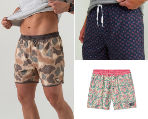Men’s swim of the summer cover photo collage