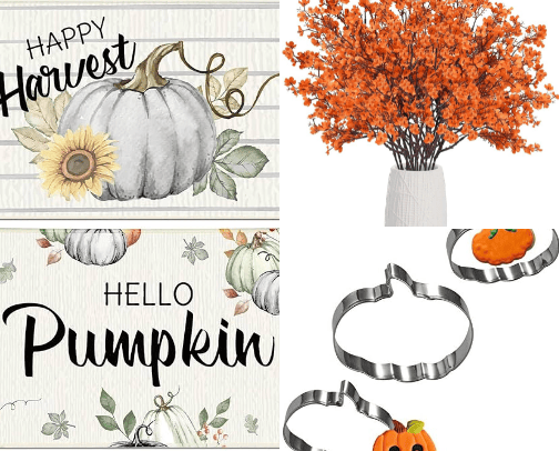 Popular & Affordable Fall Home Decor cover photo collage