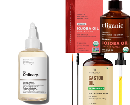 My favorite beauty recs cover photo collage