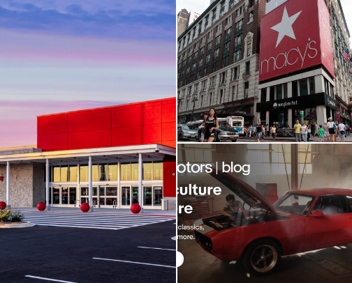 Multi-Category Retailers cover photo collage