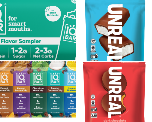 healthy snacks cover photo collage