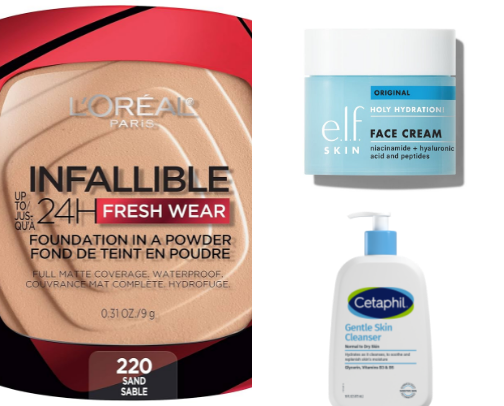 Affordable Beauty Recs cover photo collage