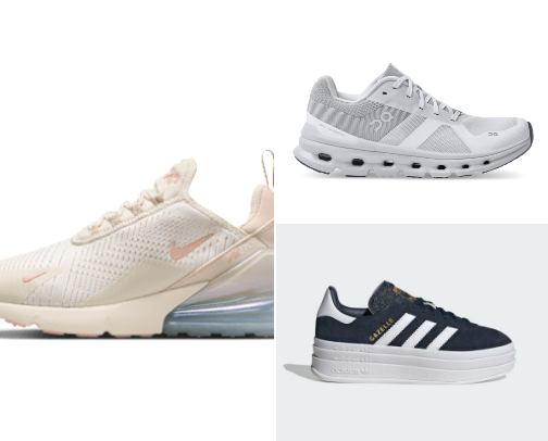 crazy sneaker lady (and other shoes i love) cover photo collage