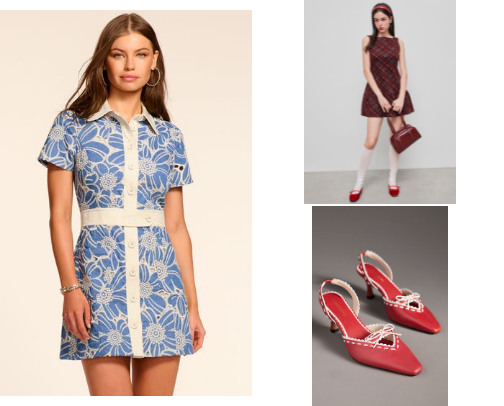 Retro Revival: Inspired Fashion Finds cover photo collage