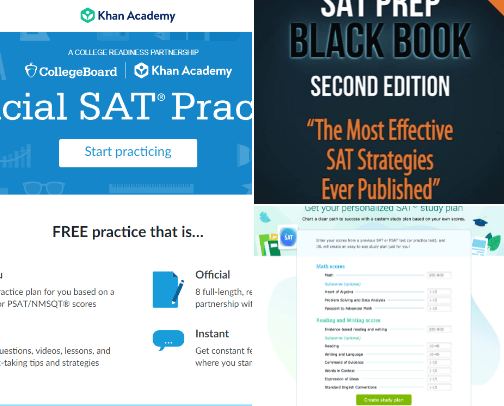 Ultimate SAT Guide cover photo collage