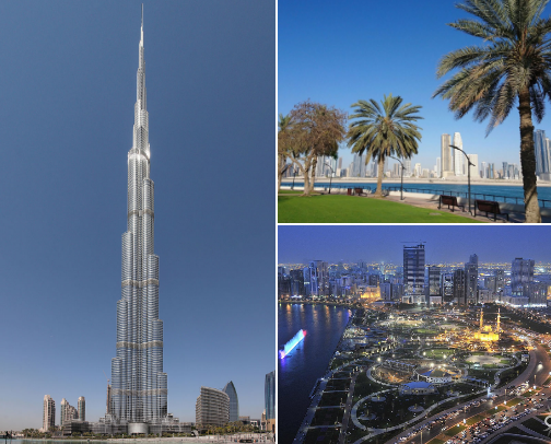 What I loved in Dubai 🤩 cover photo collage