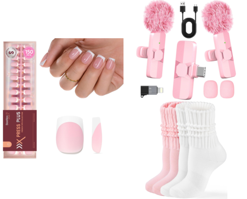 Pretty Lil Stocking Stuffer  for Teen Girls and Women cover photo collage