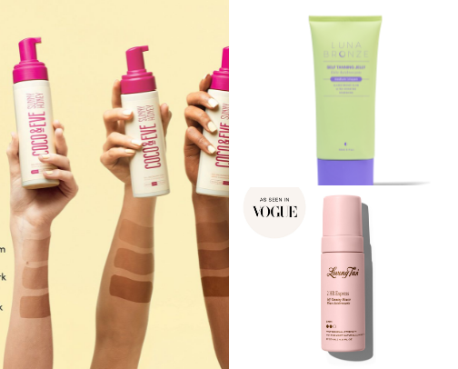 My Go-To Self Tan Routine for a Natural Glow 🤎 cover photo collage