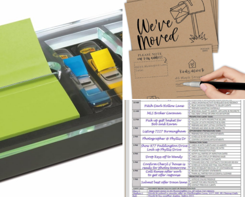 Realtor Kit - From Desk To Dashboard cover photo collage