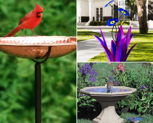 Yard art cover photo collage