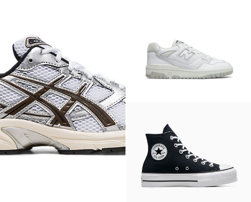 Trending sneakers cover photo collage
