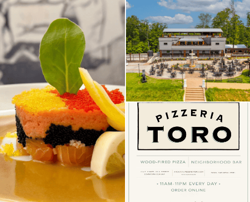 Durham & Raleigh Food + Drinks Guide (Date Nights, Brunch, & Hidden Gems) cover photo collage