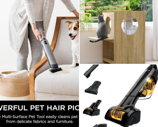 Things I love to use as a Pet Mom cover photo collage