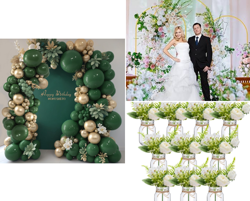Event & Vacation Decor Must-Haves cover photo collage