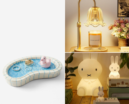 dreamy & whimsy bedroom decor ୨୧ cover photo collage