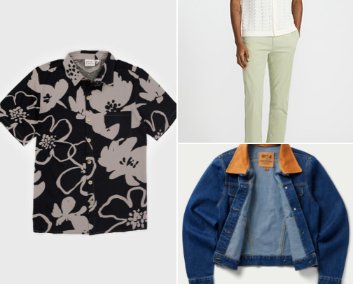 Trending Clothing Essentials cover photo collage