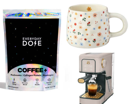 Coffee & Cozy Sips cover photo collage