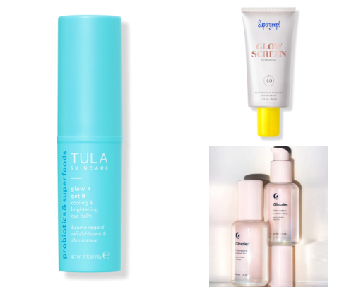 Dewy Summer Makeup and Skincare cover photo collage