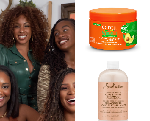 texture hair products and must haves cover photo collage