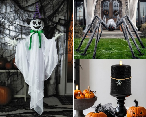Spooky Halloween 🎃🕷️ cover photo collage