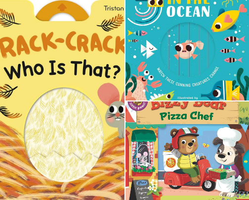Interactive Toddler Books cover photo collage