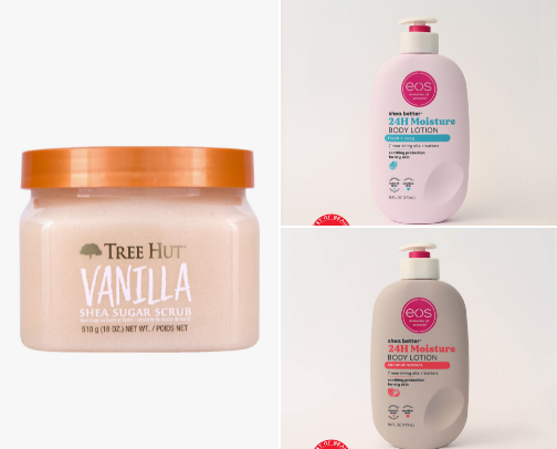 Body care cover photo collage