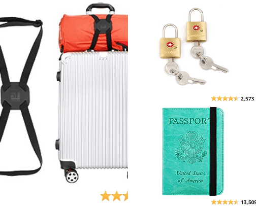 Travel Accessories cover photo collage