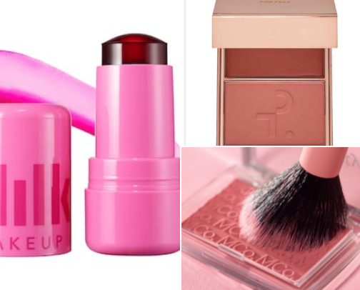 Top Blushes for Olive Skin Tones cover photo collage