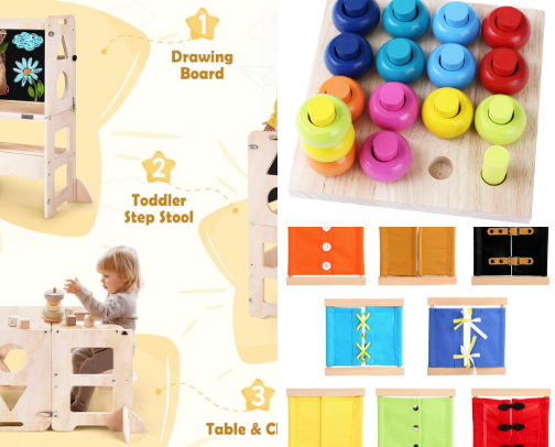 Montessori Life Reccomendations cover photo collage