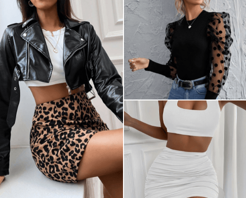 Shein must have 🖤 cover photo collage