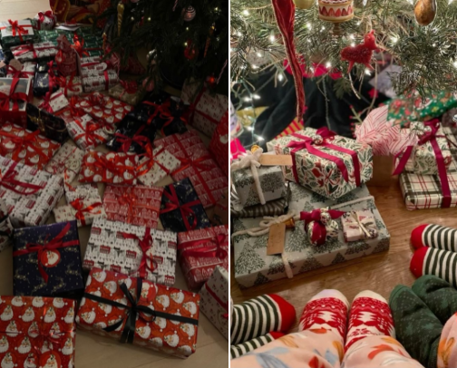 Christmas kids presents list🌲🎅 cover photo collage