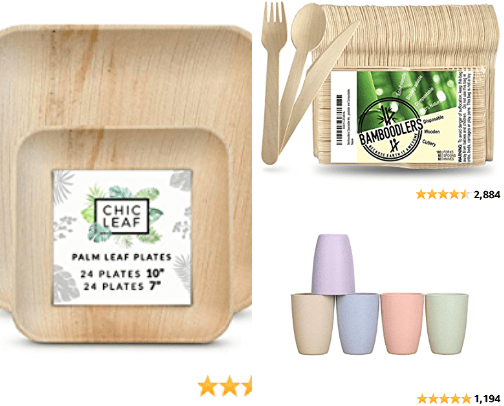 Sustainable (and cute!) Party Supplies cover photo collage