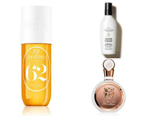 10 perfumes/body mists perfect for spring and summer✨️ cover photo collage