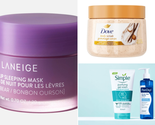 Skincare Essentials cover photo collage