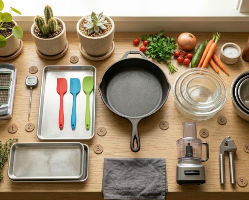 15 Amazon Kitchen Must-Haves Under $25 That Make Cooking Easier cover photo collage